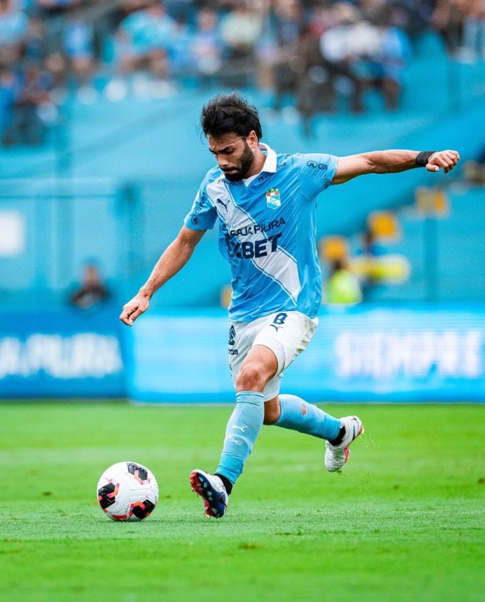 Leandro Sosa tiene 2 goles y 2 asistencias en 39 partidos este año con Sporting Cristal entre todas las competencias. - créditos: Liga 1