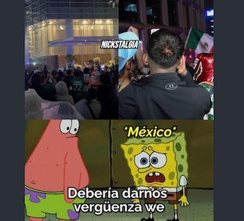 memes México vs Ecuador