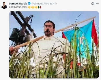 Samuel García celebró el protagonismo