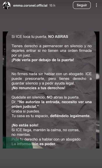 (Instagram Emma Coronel)
