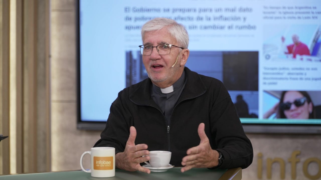 Guillermo Marcó, presidente de la Fundación Pastoral Universitaria San Lucas, en los estudios de Infobae en Vivo