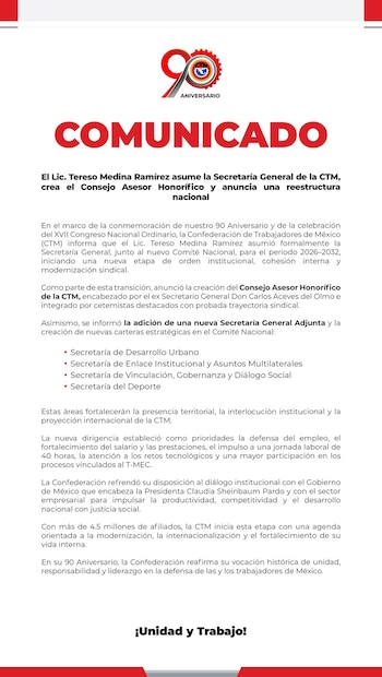 La designación se llevó a