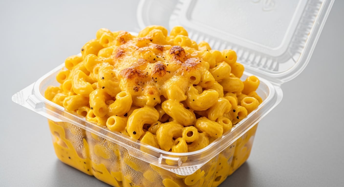 El retiro de Park St. Deli Macaroni & Cheese alcanza solo a la presentación de 567 gramos en envase plástico con funda de cartón distribuida en tiendas Aldi de todo Estados Unidos. (Imagen Ilustrativa Infobae)