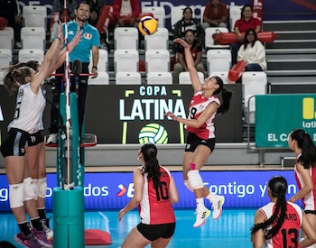 Gianella Chanca es una de las grandes figuras de la selección peruana sub 19 de vóley.