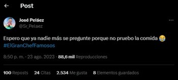 José Peláez explica por qué