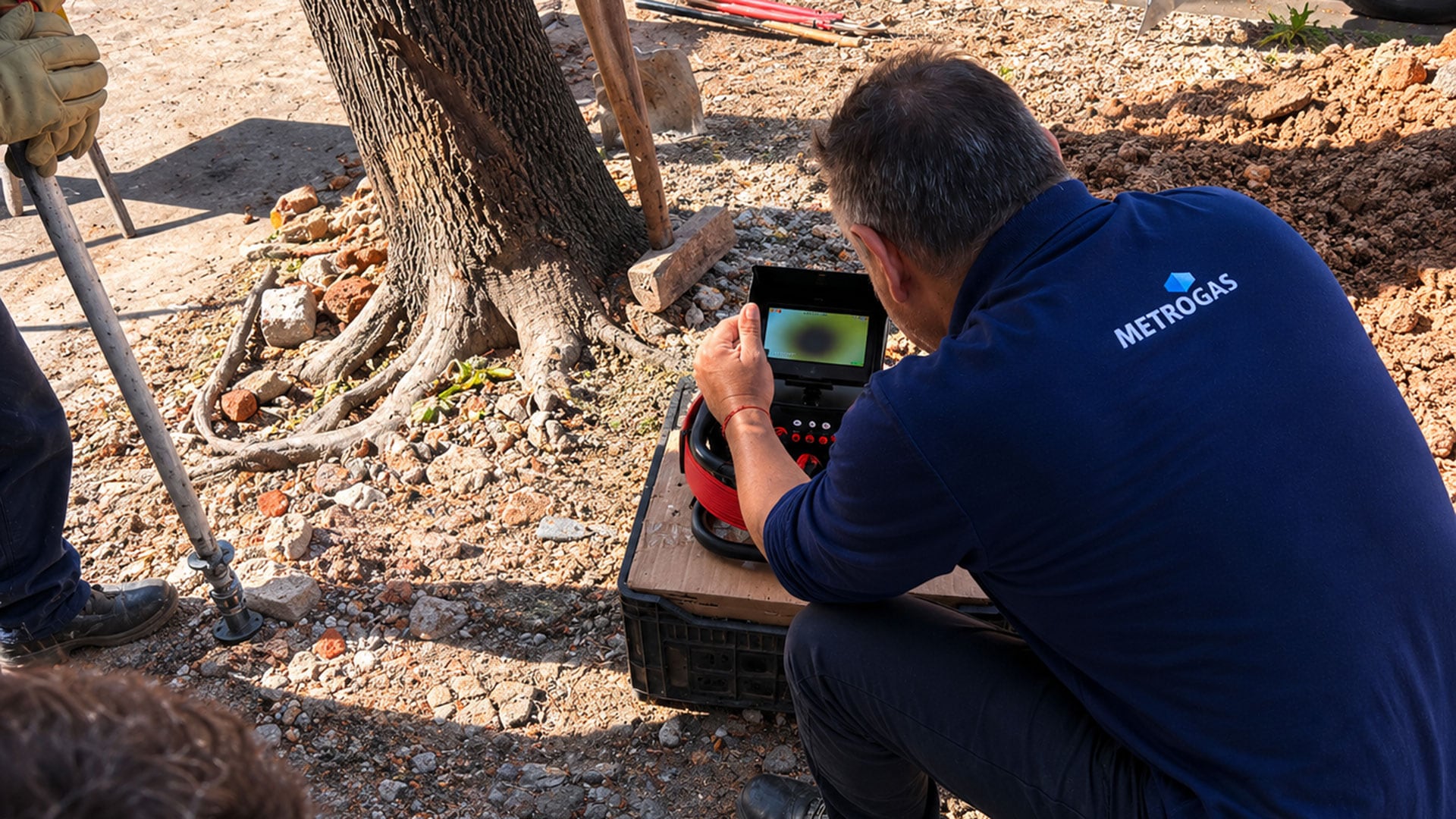 El hallazgo se produjo durante un operativo de seguridad de equipos técnicos de la distribuidora