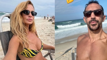 La romántica escapada de Sabrina Rojas y José Chatruc a Brasil: mar, arena y amor
