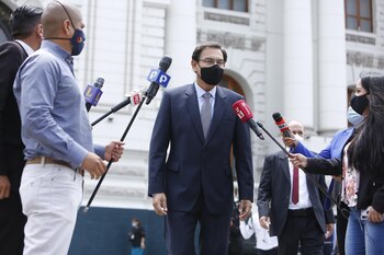 El ex presidente de Perú Martín Vizcarra