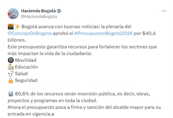 El plan de inversión prioriza