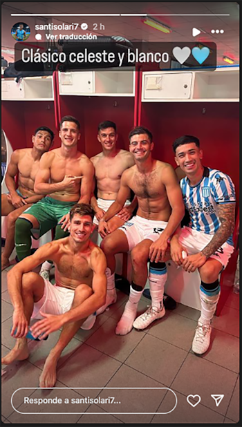 Santiago Solari entró a los