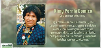 La figura del dirigente Embera