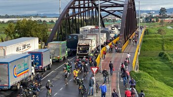 Salida de Bogotá por la