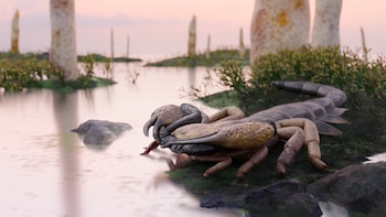 Revelan que el escorpión más grande de la historia vivió antes que los dinosaurios
