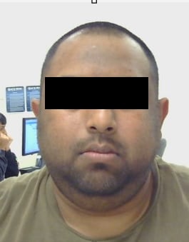 El hombre capturado(ICE)