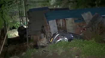 Un automóvil perdió el control