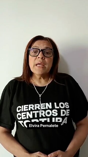 Elvira Pernalete, madre de Juan