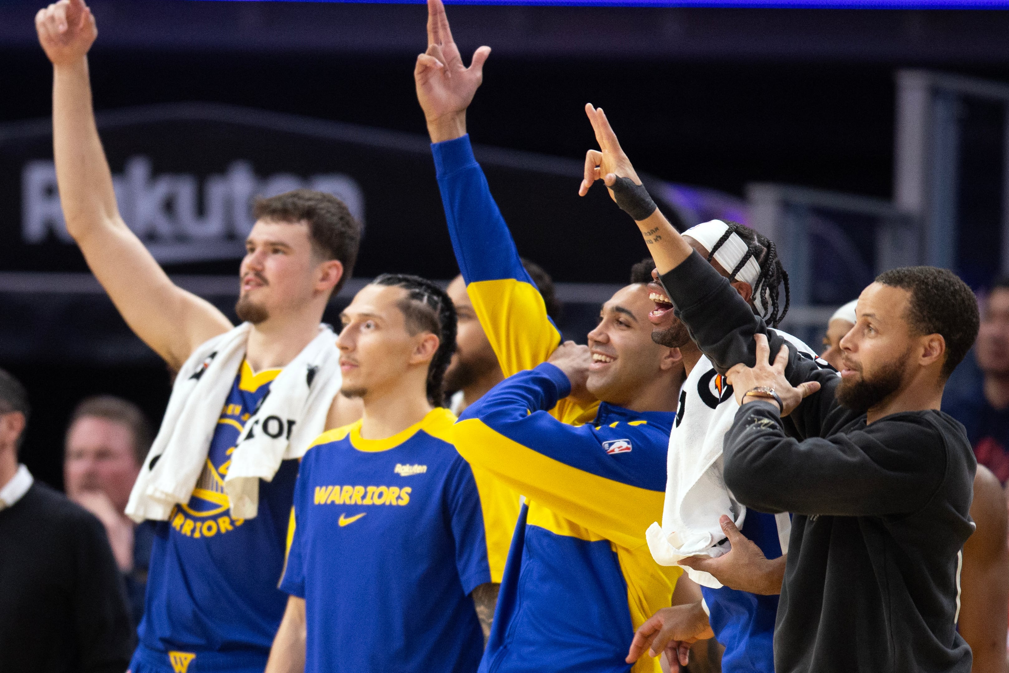 El acuerdo con Iren se cerró con Golden State Group e incluyó a los Warriors, las Golden State Valkyries y los Santa Cruz Warriors (Mandatory Credit: D. Ross Cameron-Imagn Images)