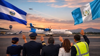 Conexión aérea directa entre San Salvador y Ciudad de Guatemala se reactivó este lunes