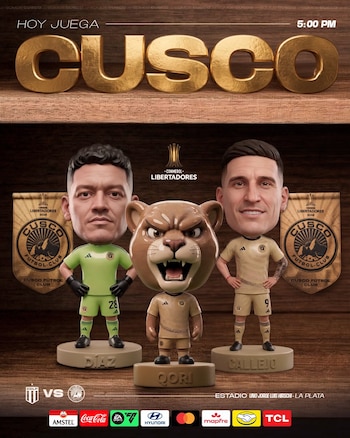 Cusco FC se medirá con Estudiantes por la fecha 2 de la Copa Libertadores 2026.