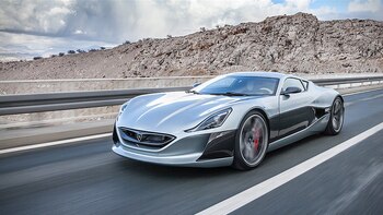 Rimac One: cuatro motores eléctricos,