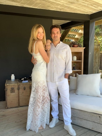 Roxana Zarecki y Sebastián Bagó