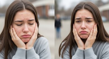 El acné infantil provoca un