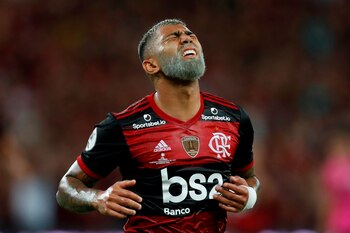El jugador Gabriel Barbosa. EFE/Antonio