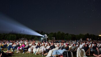 La moda de proyectar películas