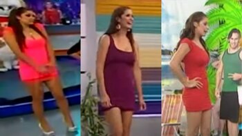 Los vestidos de Karla Tarazona