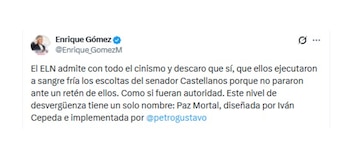 Con este mensaje, el candidato