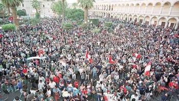 Como resultado del 'Arequipazo', dos