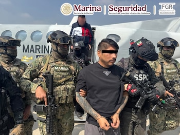 Luis N llegó a la CDMX. (Cortesía)