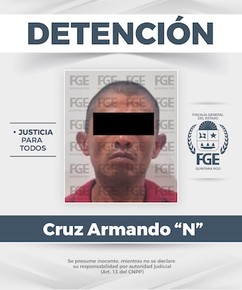 Cruz Armando "N" quedó a