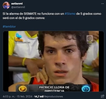 Sismo en Lima provocó que