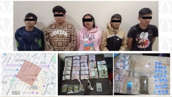 Capturan a la banda “Los