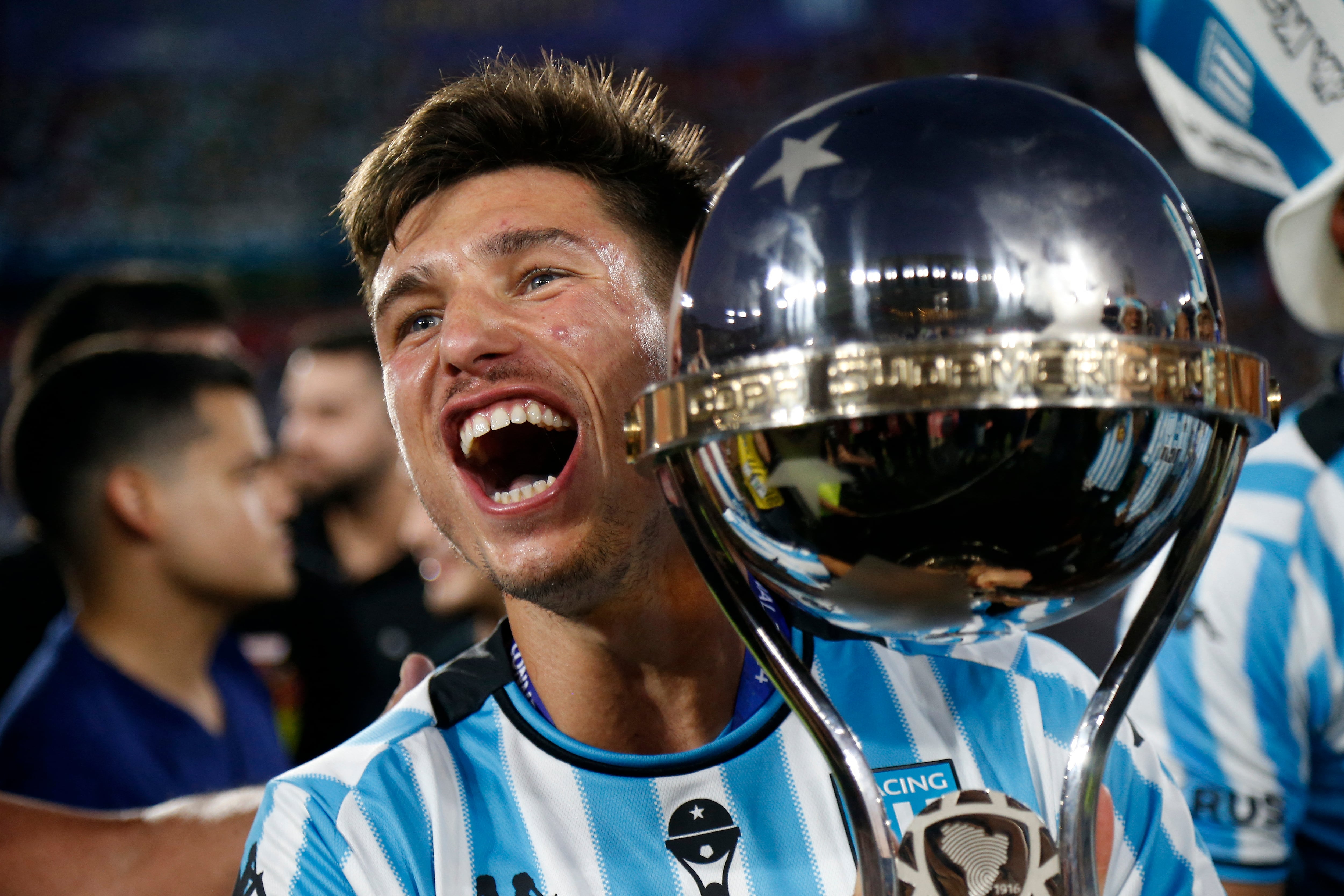 Facundo Mura ganó cuatro títulos en Racing, entre ellos la Copa Sudamericana 2024 (Crédito: Reuters/Cesar Olmedo)