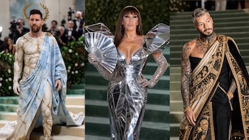 Tinelli, Messi, Moria, Lali y Del Moro en la “Met Gala argentina”: el viral con IA que arrasa en las redes