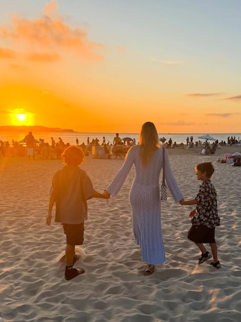 Espasandín compartió un paseo al