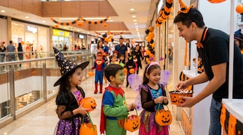 Fenalco estima que el 75% de los habitantes de Bogotá participa en actividades de Halloween - crédito VisualesIA Infobae