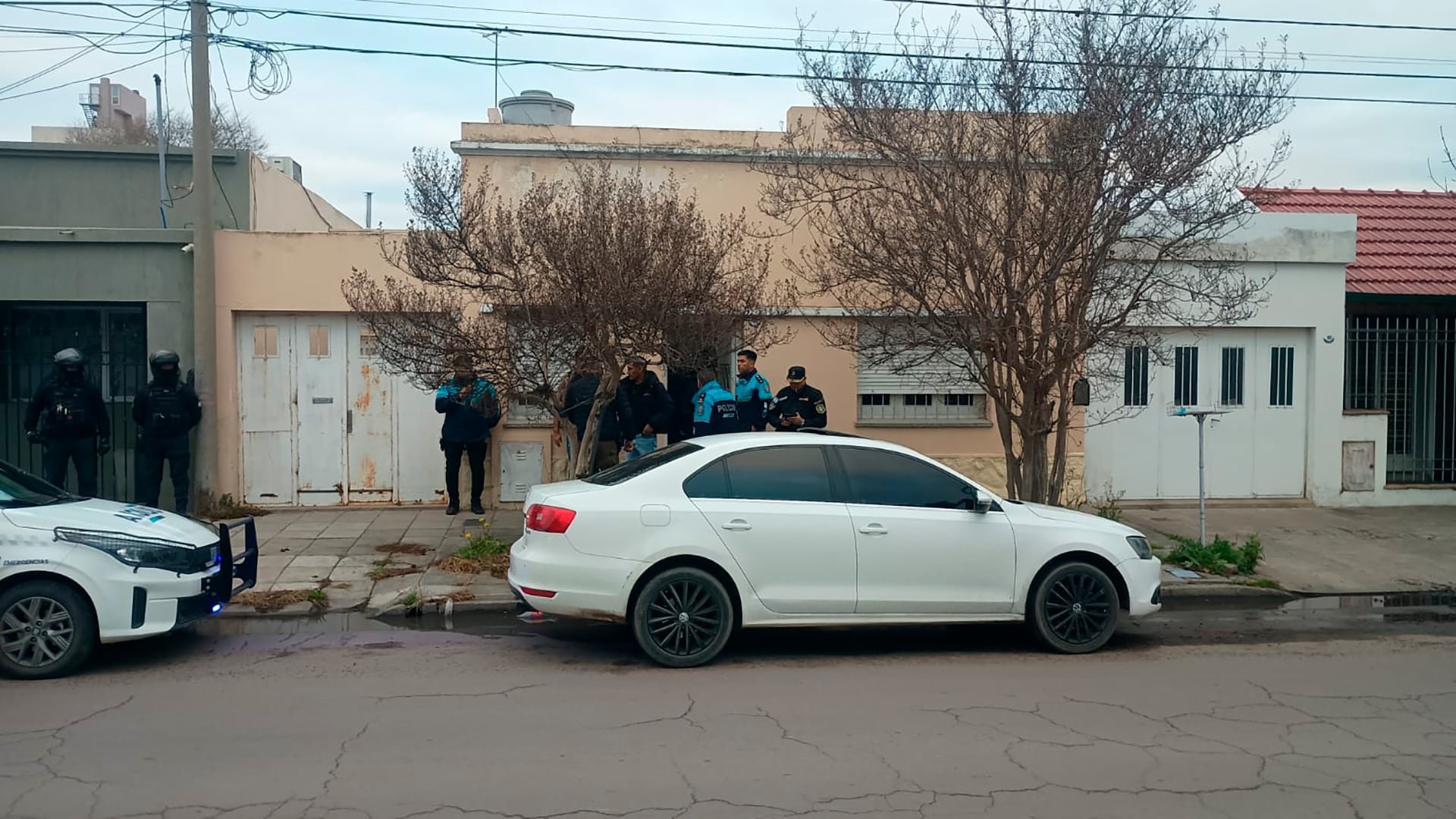 Las autoridades llegaron al domicilio del acusado tras analizar cámaras de seguridad