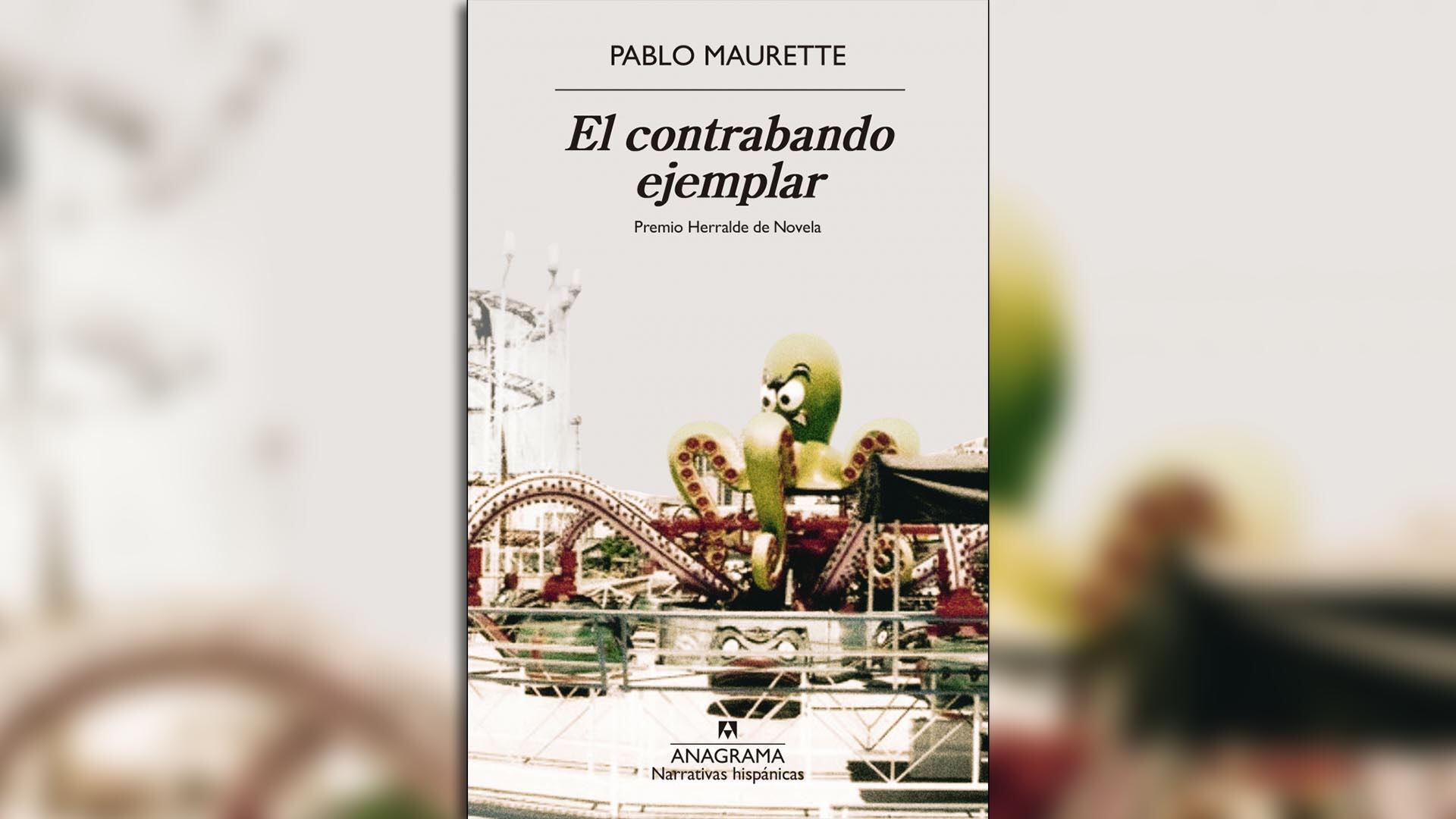 El escritor fue distinguido por “El contrabando ejemplar”