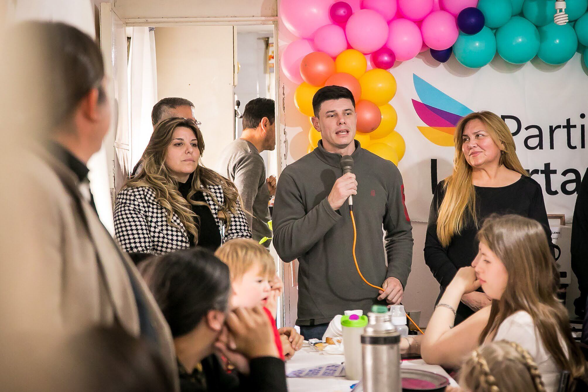 El senador libertario Bruno Olivera Lucero