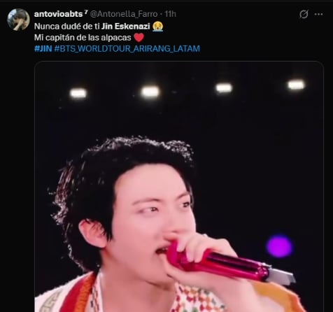 Jin de BTS es el ‘Yaco Eskenazi coreano’