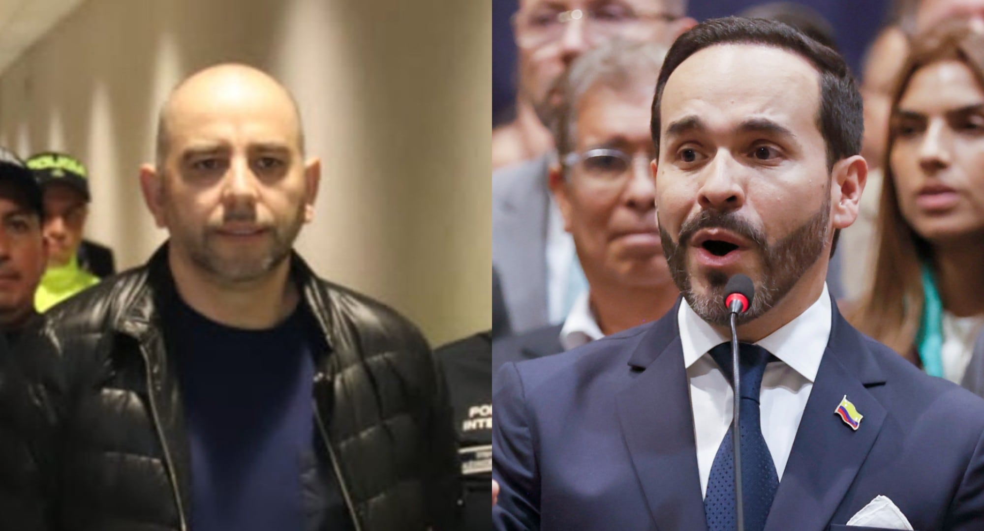 Abelardo de la Espriella reaccionó a propuesta de ‘Pinocho’, miembro de la alta cúpula de las Acsn, de entregarse a las autoridades - crédito Reuters/Polícia Nacional