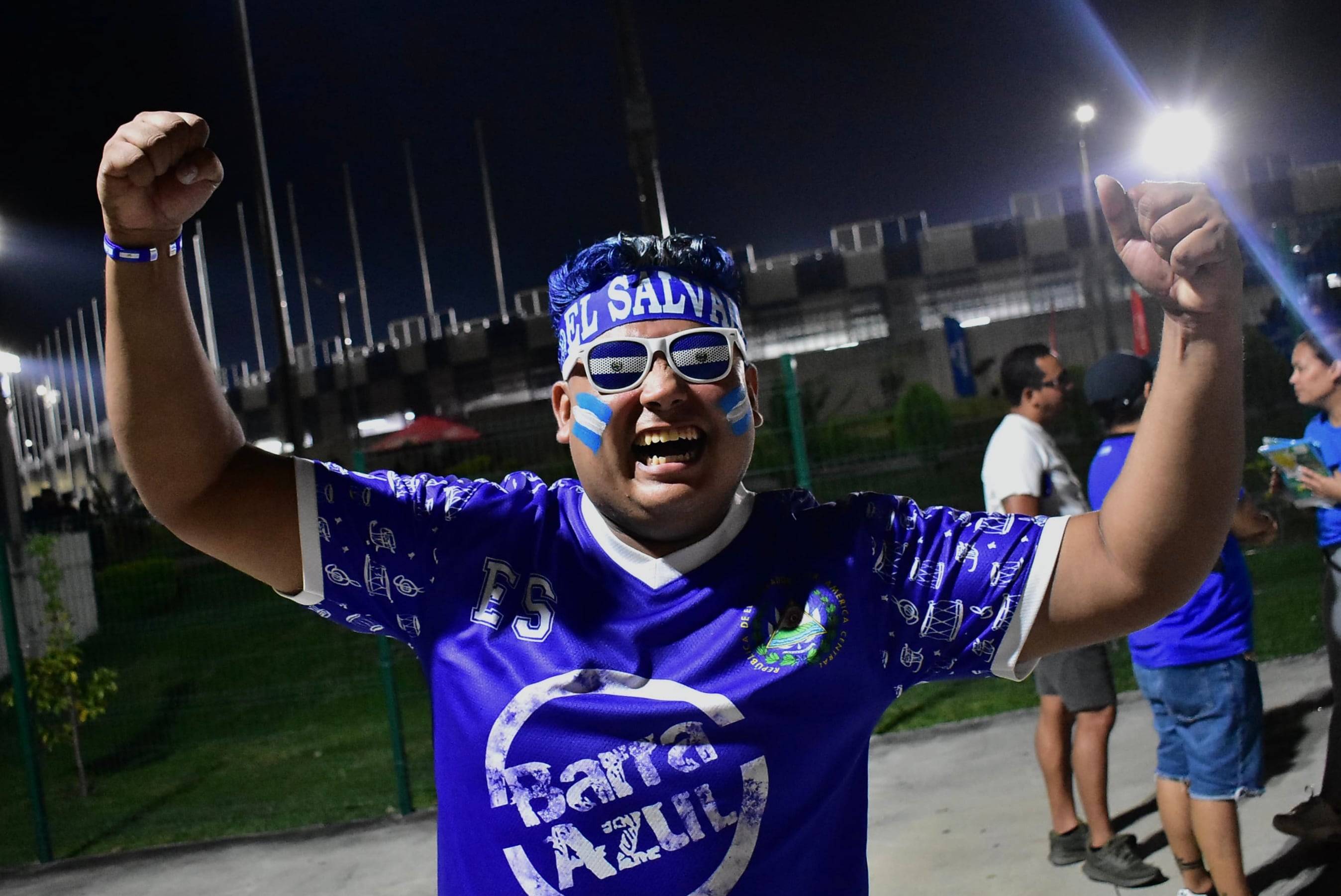 Los salvadoreños esperan un resultado positivo en este primer encuentro de Nations Leeague. (Infobae Centroamérica/Emerson Del Cid)