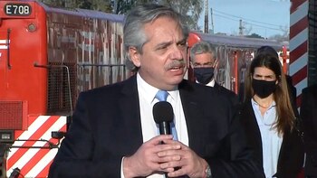 El presidente Alberto Fernández volvió