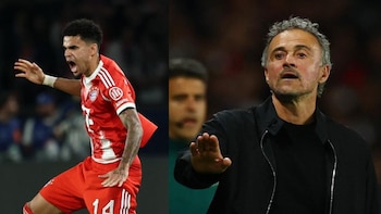 Luis Díaz se llevó los elogios de Luis Enrique luego del partido entre Bayern Múnich y PSG: “¡Madre mía!”