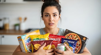 La mitad de las calorías