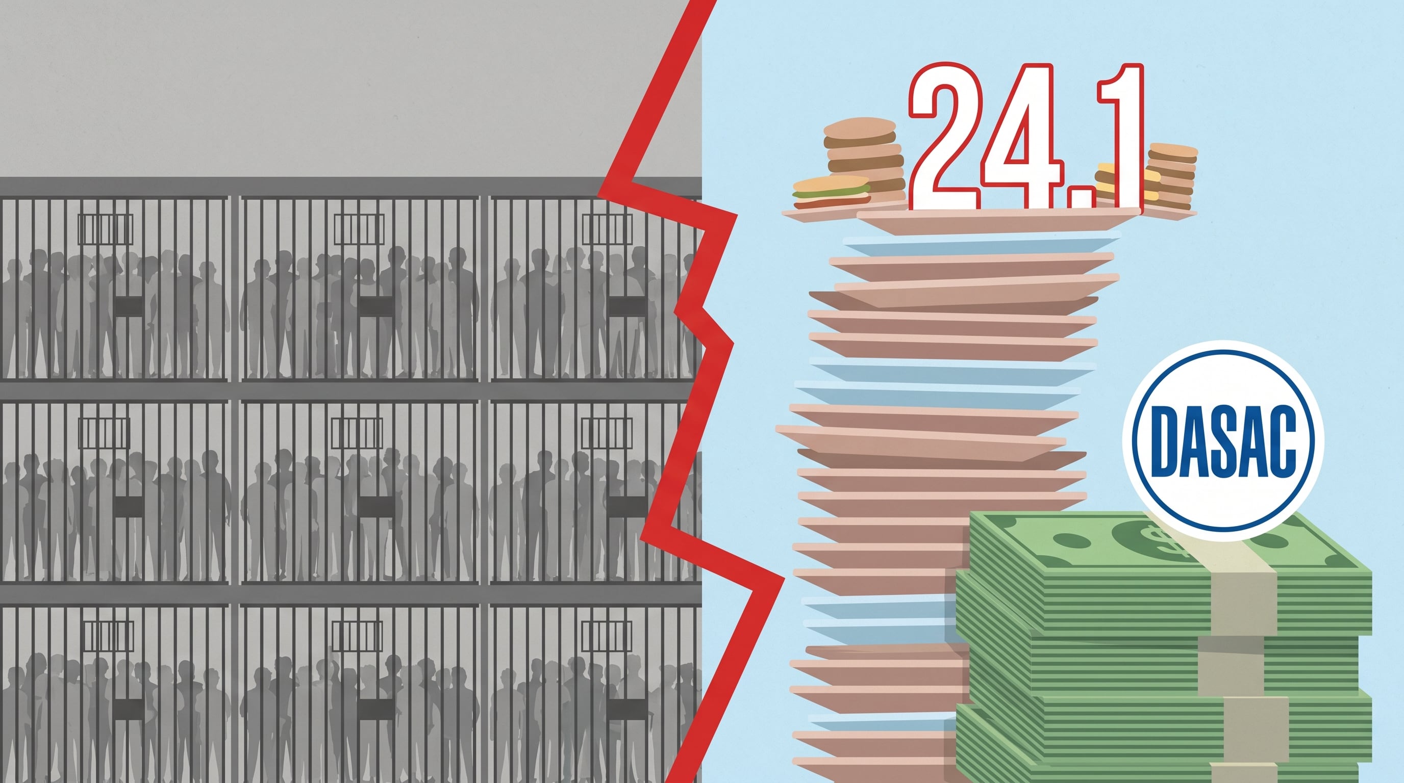 El presupuesto penitenciario de la República Dominicana superó los 1,018 millones de pesos en 2025, con proyecciones de alcanzar 2,800 millones en 2026. (Imagen Ilustrativa Infobae)