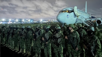 Diez mil militares fueron desplegados